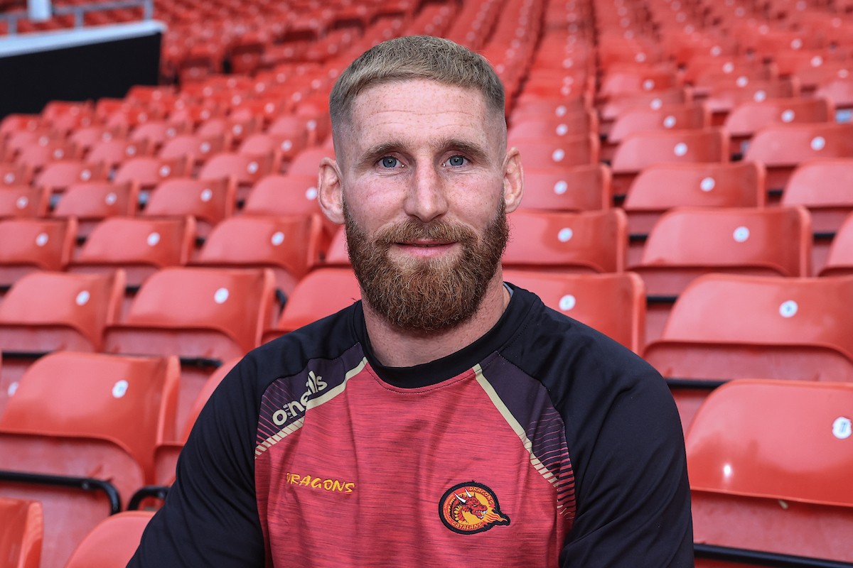 Sam-Tomkins-Catalans-1 Catalans Dragons full-back Sam Tomkins