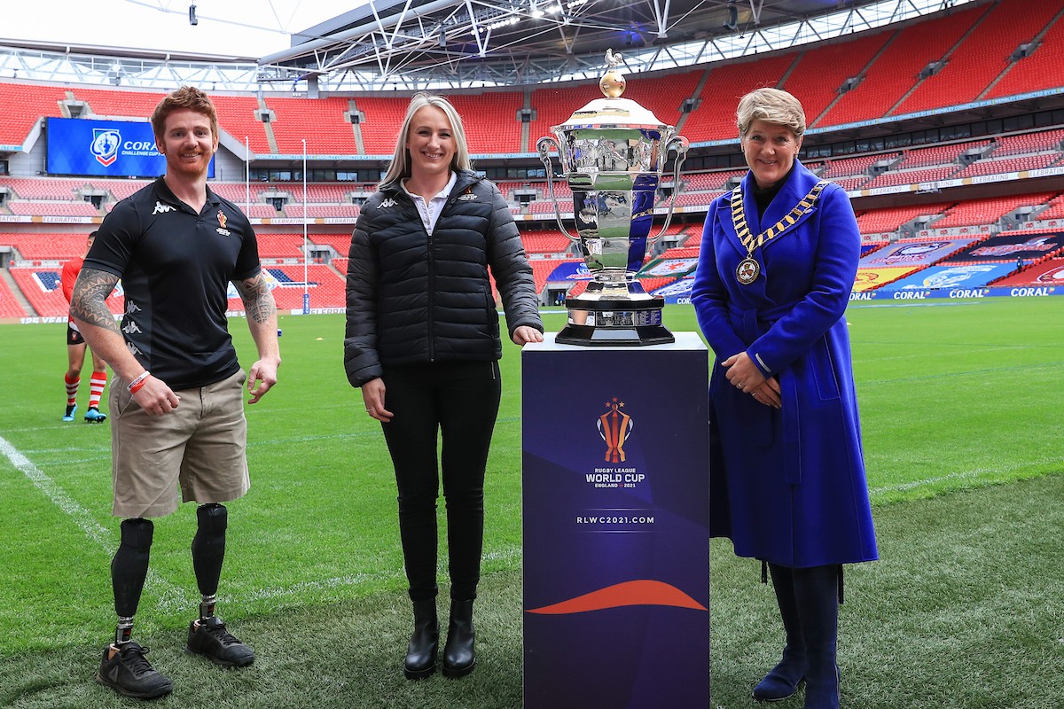 Jodie Cunningham is a World Cup ambassador