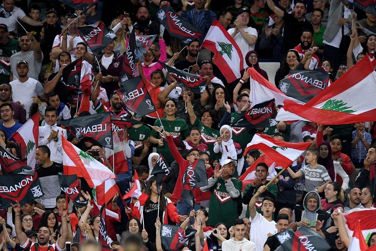 Lebanon fans 2017 World Cup