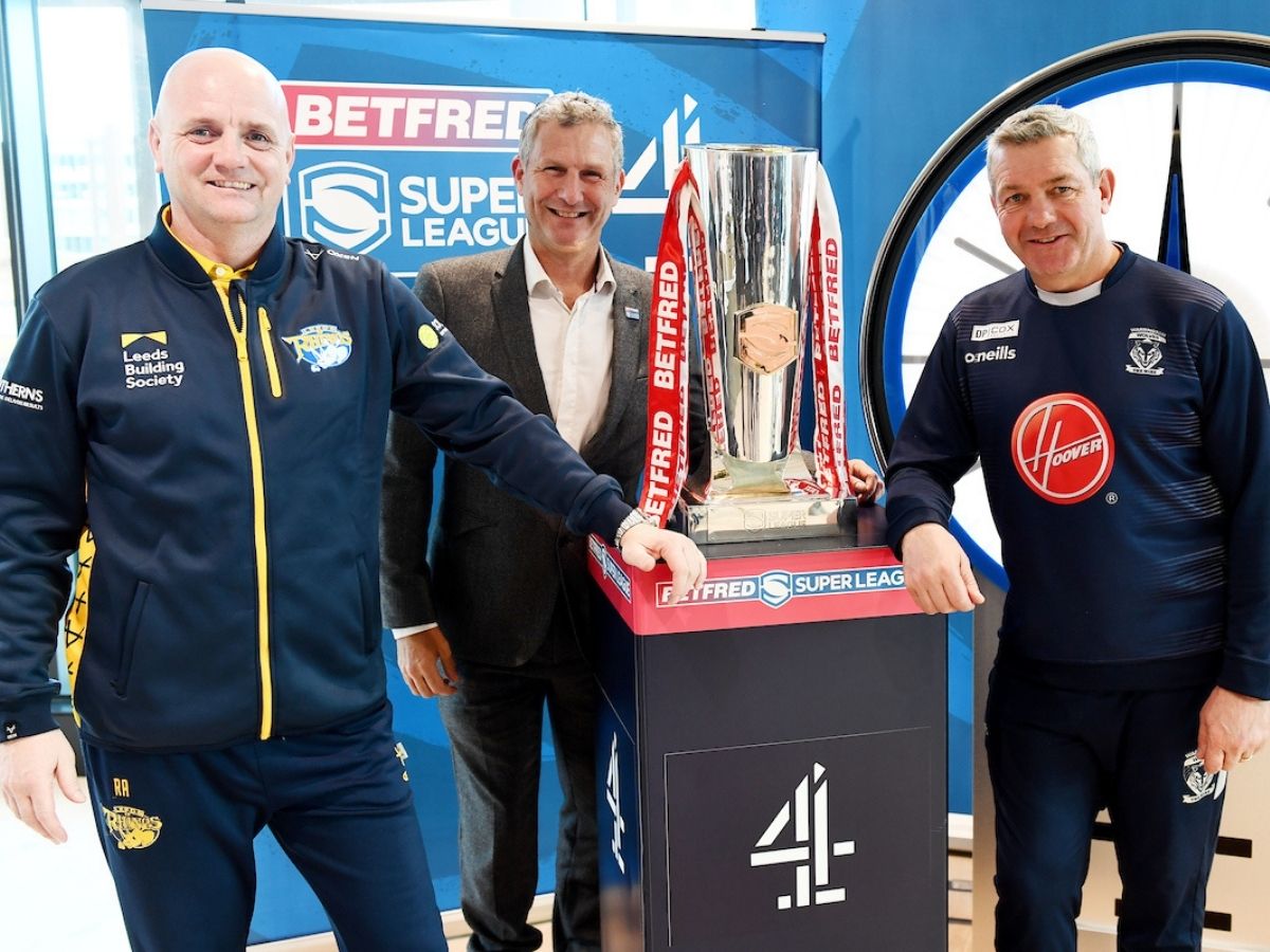 Richard Agar, Adam Hills and Daryl Powell Channel 4 SWpix