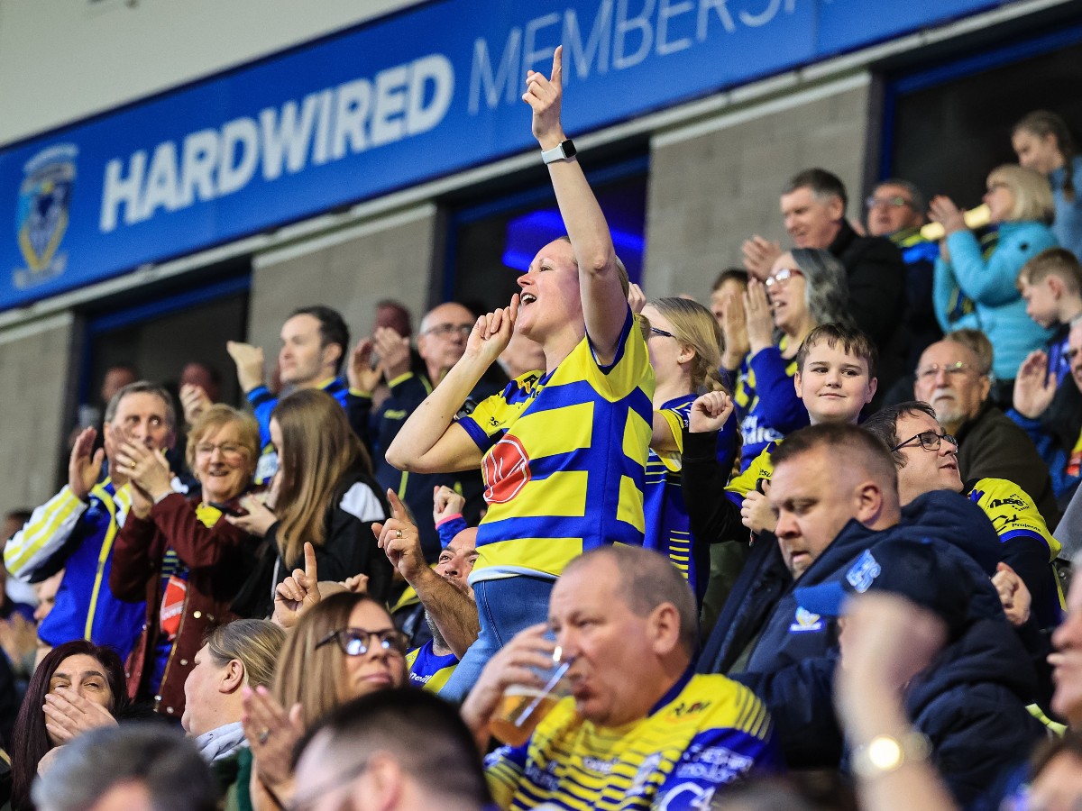 Warrington-fans Super League