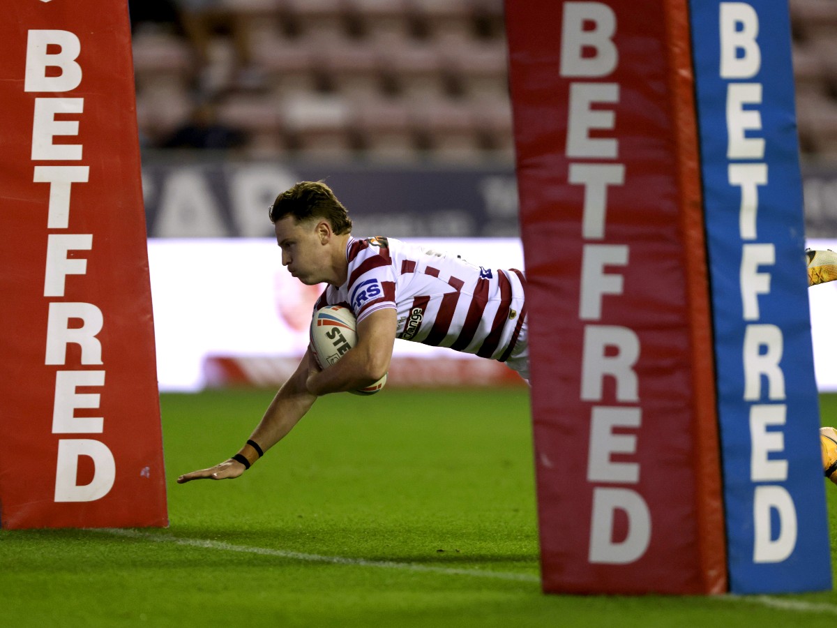 Jai-Field-v-St-Helens Jai Field Wigan Warriors