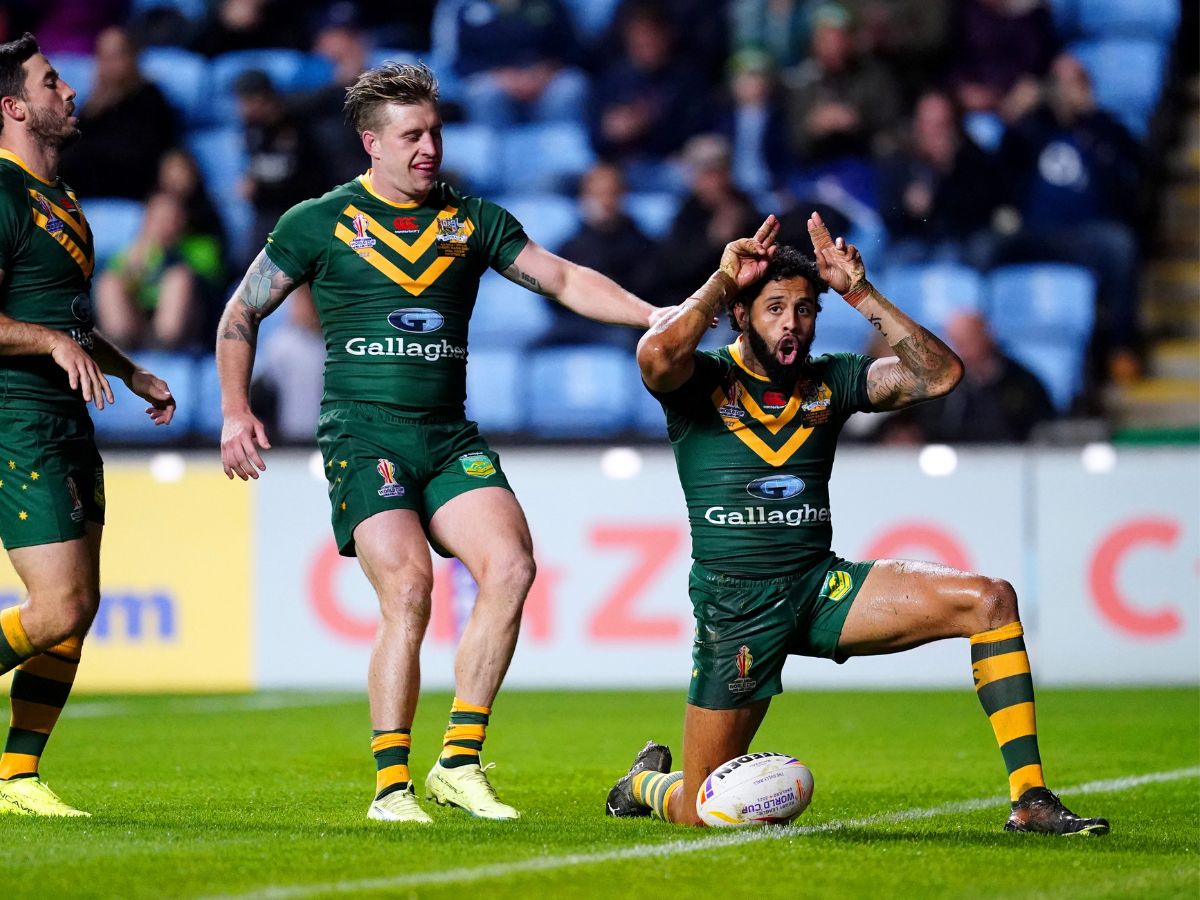 Josh Addo-Carr Australia 2021橄榄球联盟世界杯PA