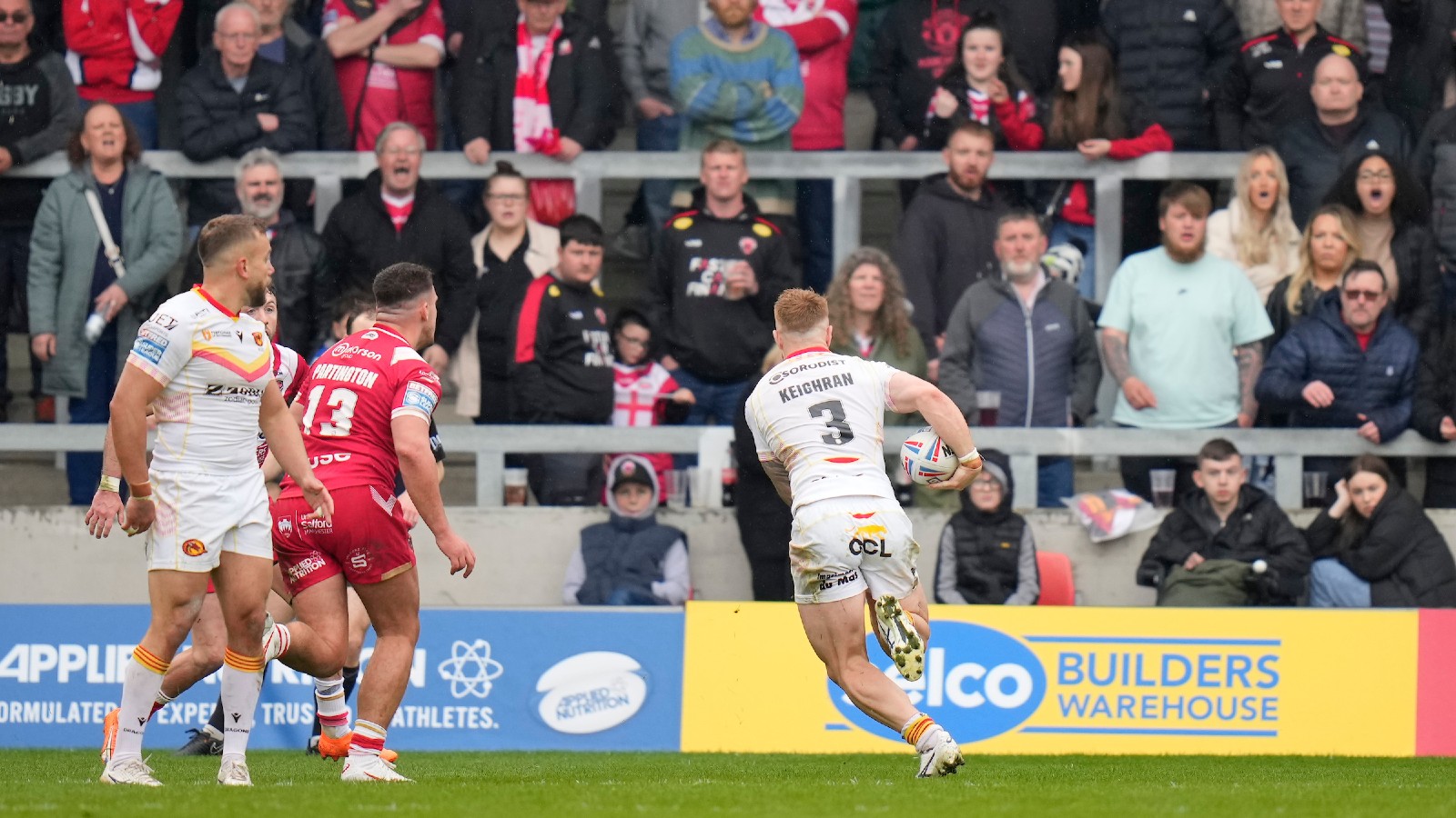 WATCH: Missed conversion on the hooter that cost Catalans chance of victory